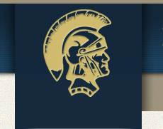 Brentwood High School Spartan Mascot logo